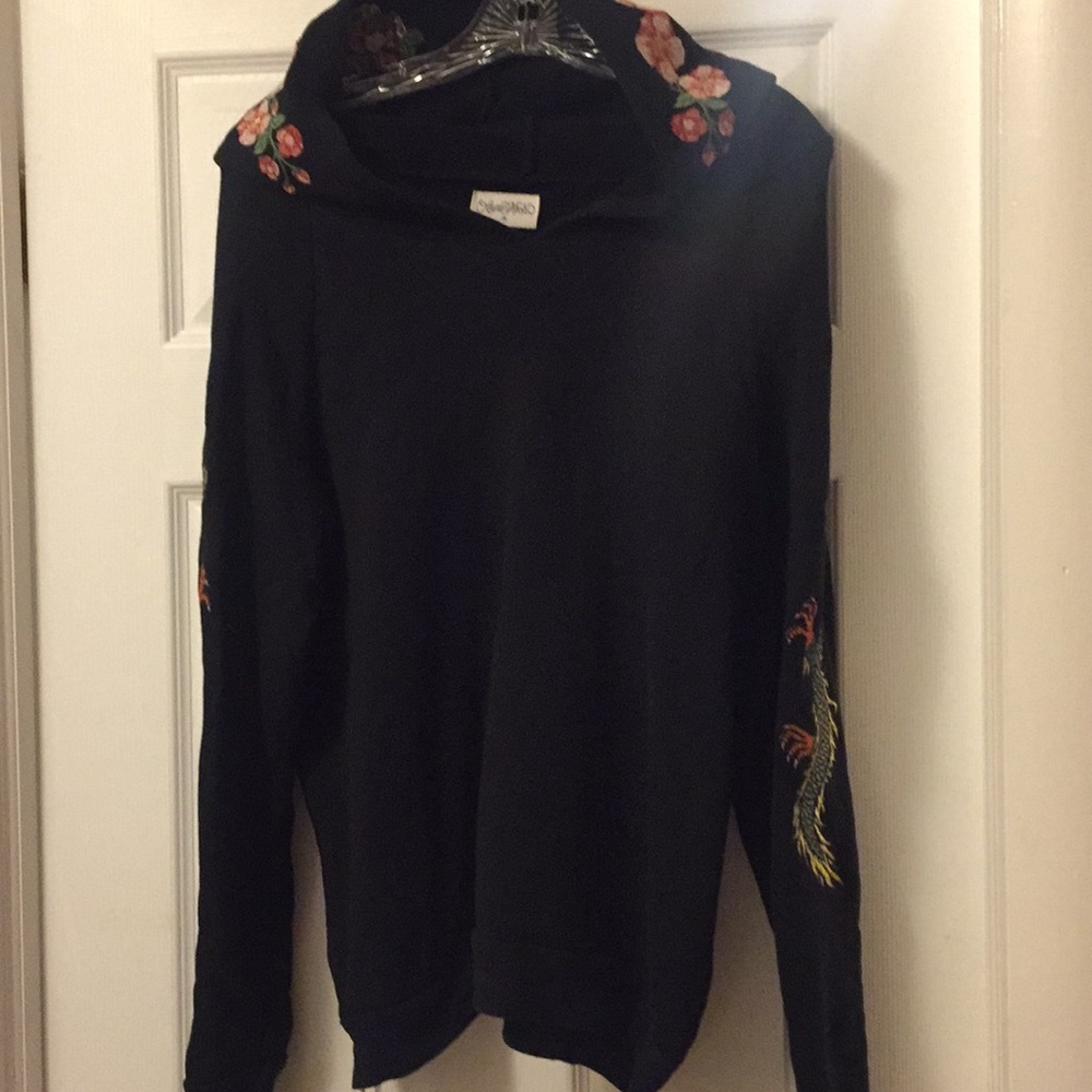 Lauren Moshi embroidered hoodie